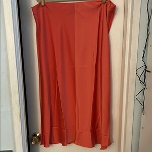 Banana Republic Factory Silky Crepe Maxi Skirt Lei Flower NWT XXL